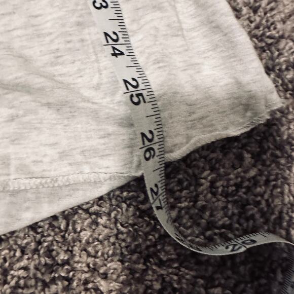 Women's Rose "LOVE" Black and Gray Raglan Shirt Size L - Picture 6 of 6